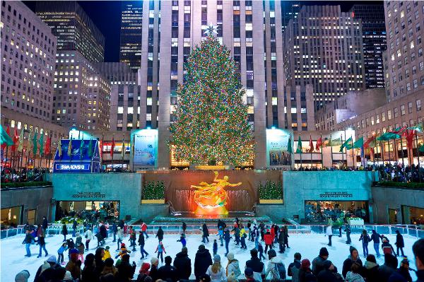 Advent am Rockefeller Center, New York